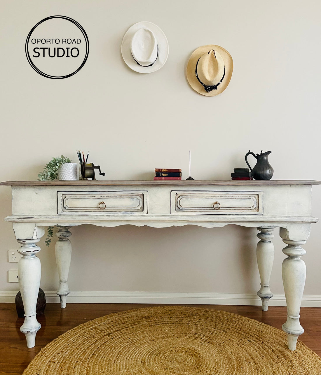 French Inspired Desk Makeover - Oporto Road Studio (Mudgee)